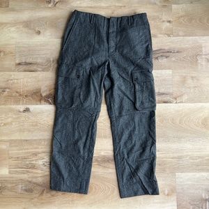 Brooks Brothers Black Fleece Wool Cargo